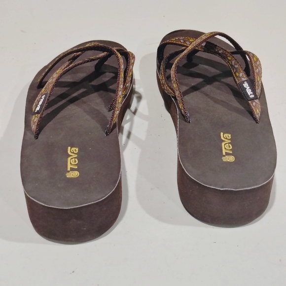 Teva Women's Brown Sandals Size 10 - Picture 5 of 12